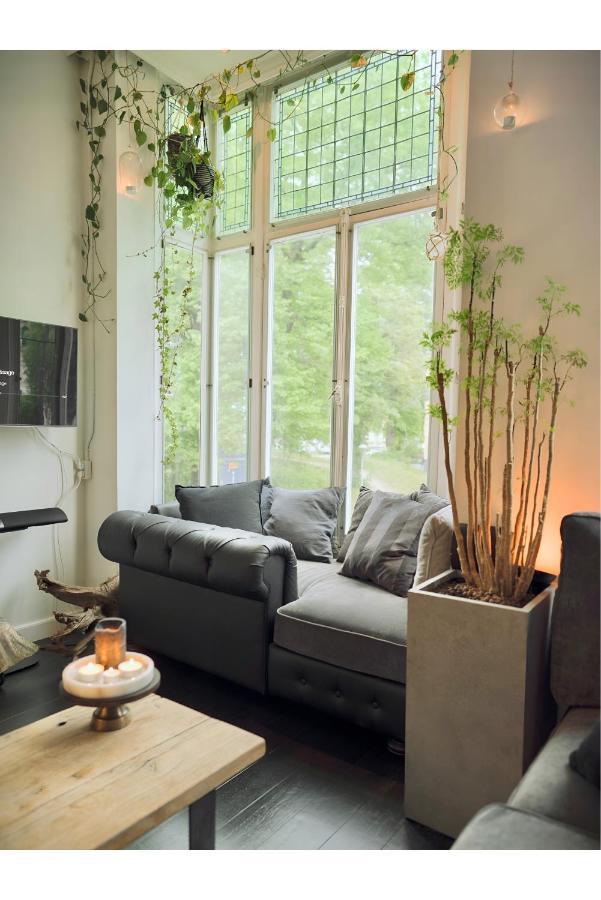 Lovely, 1898 Jugendstil Design Apartment, Old Haarlem City Centre, Fully Renovated With Parkview Near Amsterdam And Zandvoort, Bloemendaal Beach Extérieur photo